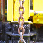 rusty chain photograph