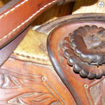 leather and stitching